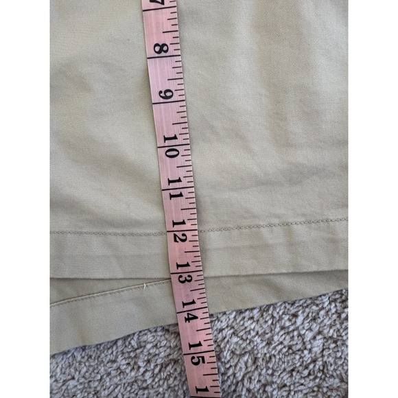 Gap City Short Womens 18 Khaki Tan Mid Rise Chino Shorts NWT 3 Inch Inseam - Picture 7 of 13